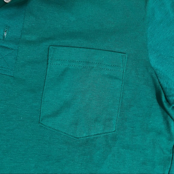 Vintage Red Kap Mens Green Short Sleeve USA Made Golf Polo Size M New With Tag - Picture 4 of 7